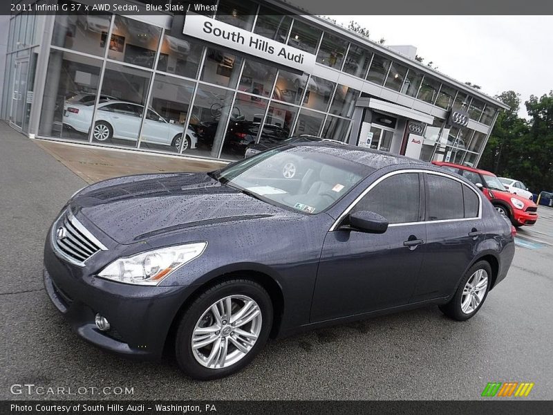 Blue Slate / Wheat 2011 Infiniti G 37 x AWD Sedan