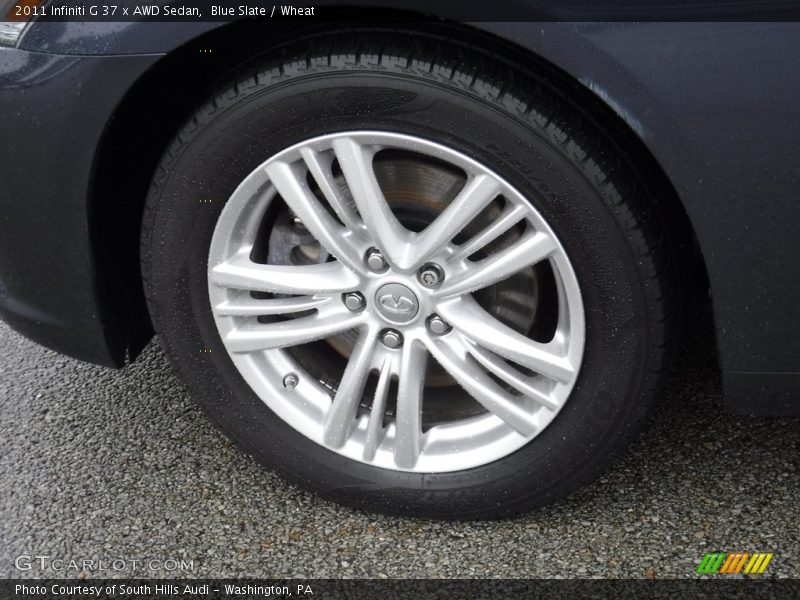 Blue Slate / Wheat 2011 Infiniti G 37 x AWD Sedan