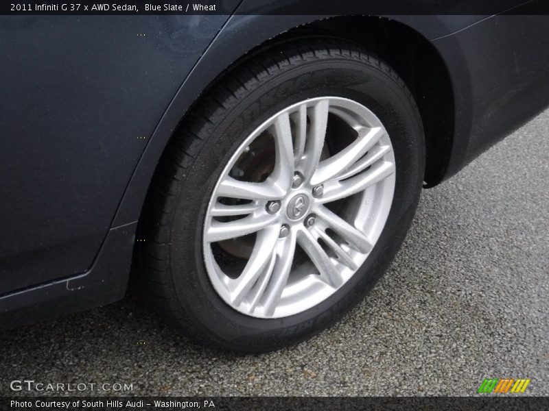 Blue Slate / Wheat 2011 Infiniti G 37 x AWD Sedan