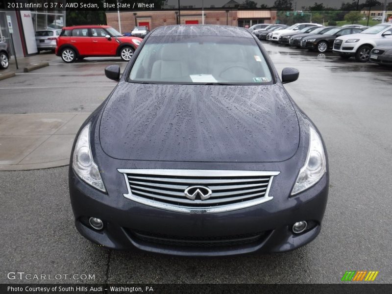 Blue Slate / Wheat 2011 Infiniti G 37 x AWD Sedan