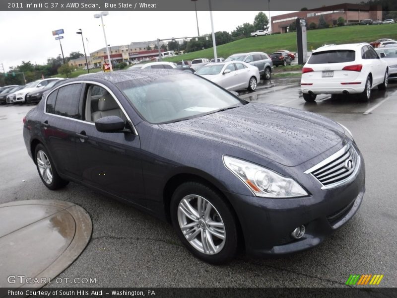 Blue Slate / Wheat 2011 Infiniti G 37 x AWD Sedan