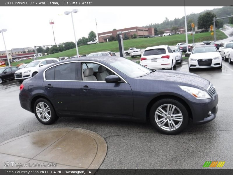 Blue Slate / Wheat 2011 Infiniti G 37 x AWD Sedan