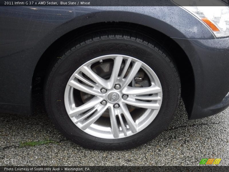 Blue Slate / Wheat 2011 Infiniti G 37 x AWD Sedan