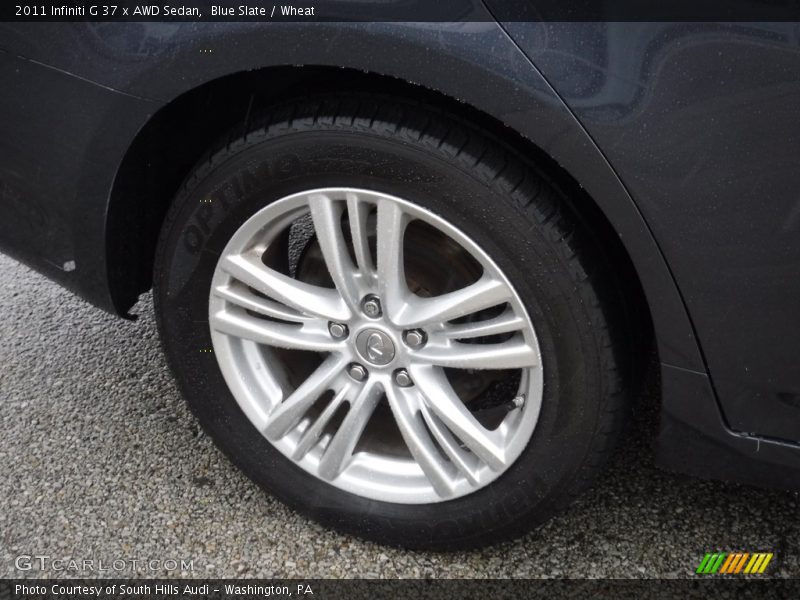 Blue Slate / Wheat 2011 Infiniti G 37 x AWD Sedan