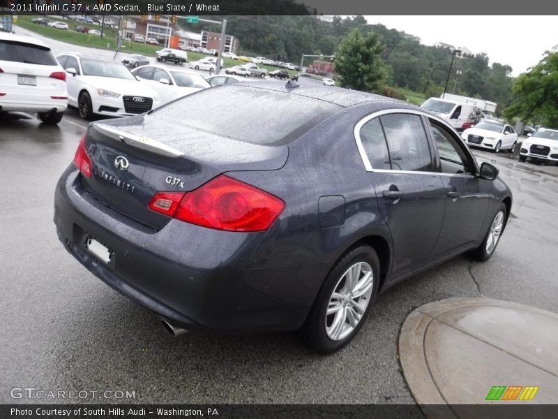 Blue Slate / Wheat 2011 Infiniti G 37 x AWD Sedan