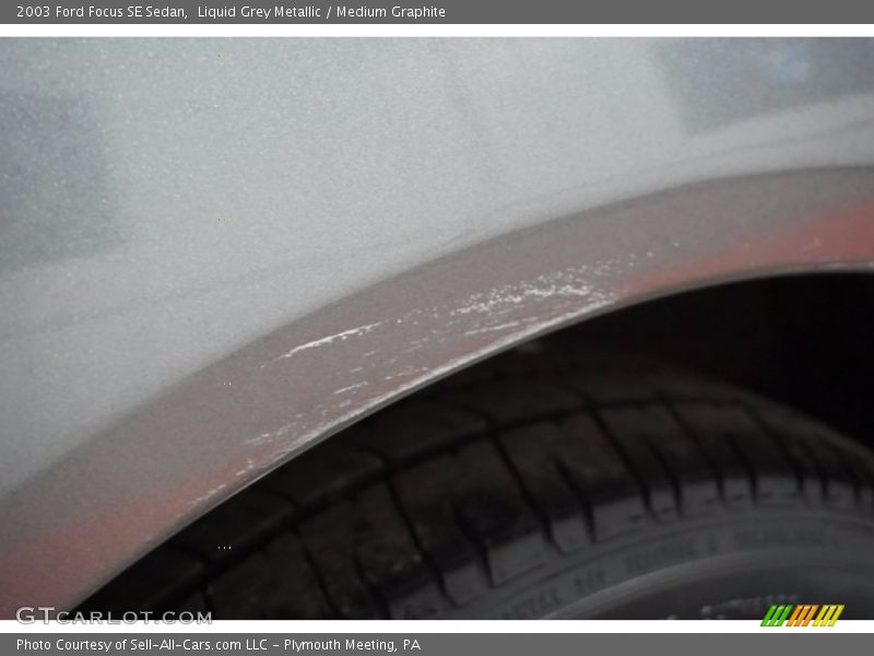 Liquid Grey Metallic / Medium Graphite 2003 Ford Focus SE Sedan
