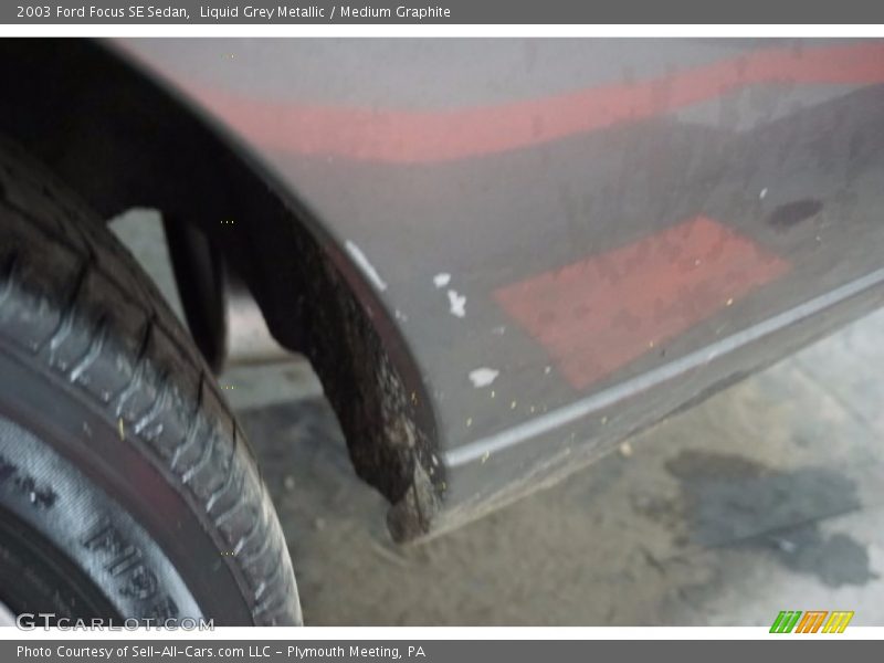Liquid Grey Metallic / Medium Graphite 2003 Ford Focus SE Sedan