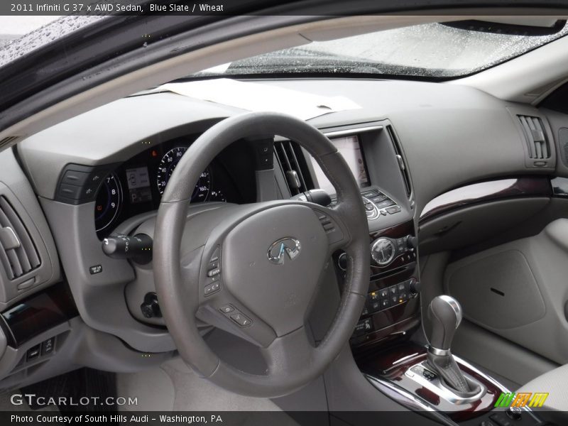 Blue Slate / Wheat 2011 Infiniti G 37 x AWD Sedan
