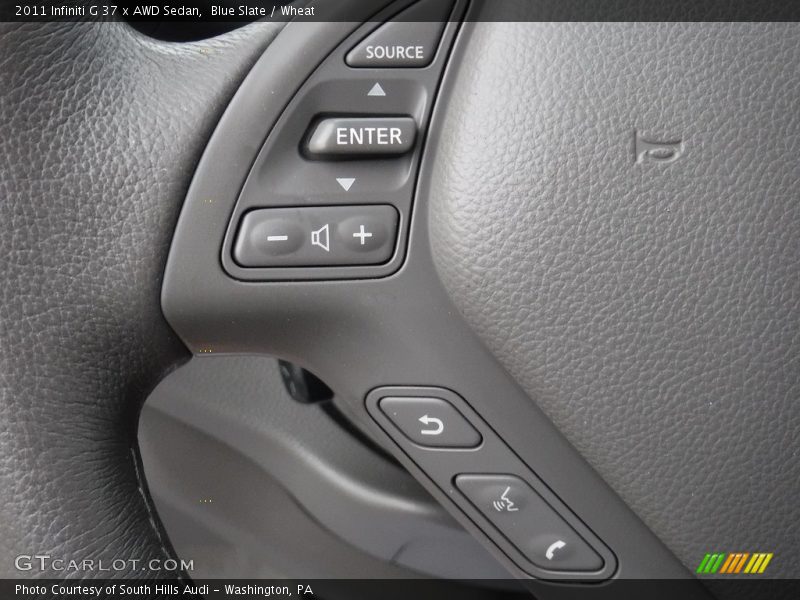 Blue Slate / Wheat 2011 Infiniti G 37 x AWD Sedan