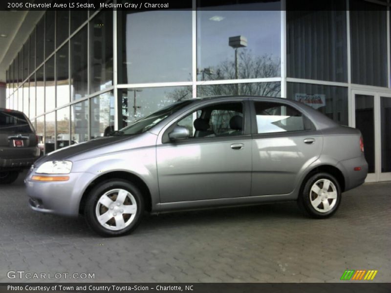 Medium Gray / Charcoal 2006 Chevrolet Aveo LS Sedan