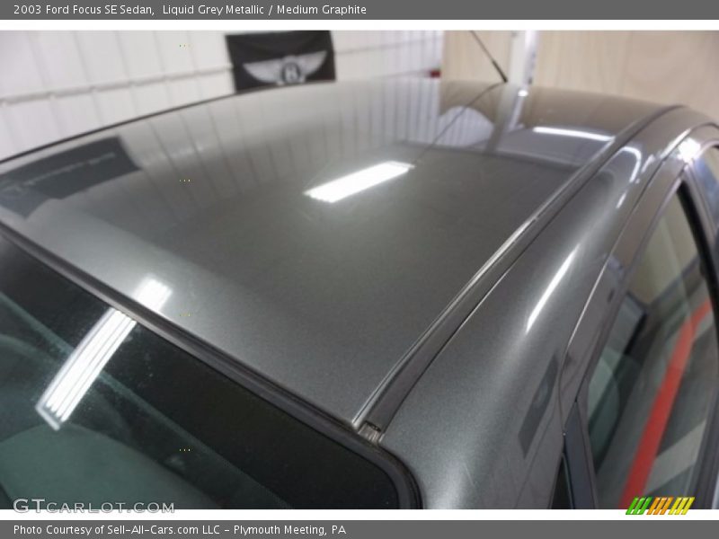 Liquid Grey Metallic / Medium Graphite 2003 Ford Focus SE Sedan