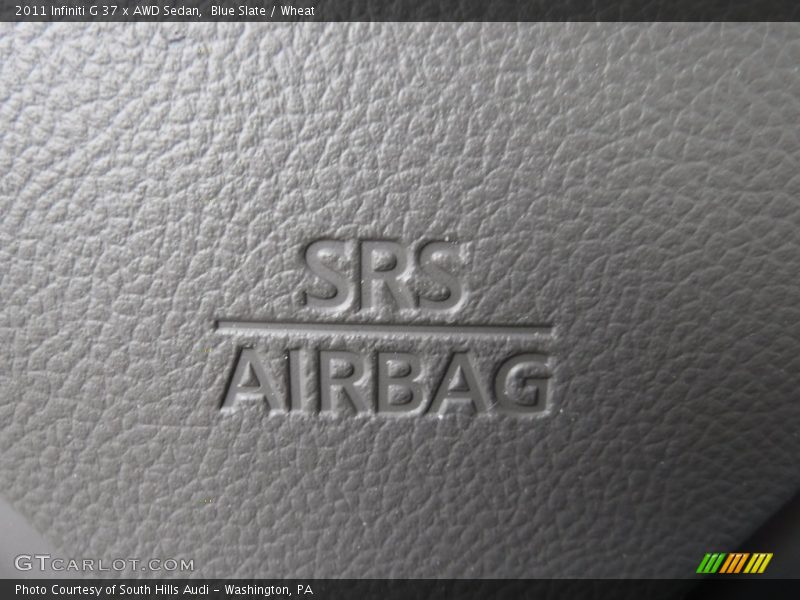 Blue Slate / Wheat 2011 Infiniti G 37 x AWD Sedan