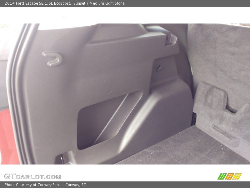 Sunset / Medium Light Stone 2014 Ford Escape SE 1.6L EcoBoost