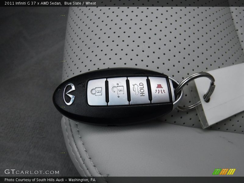 Blue Slate / Wheat 2011 Infiniti G 37 x AWD Sedan