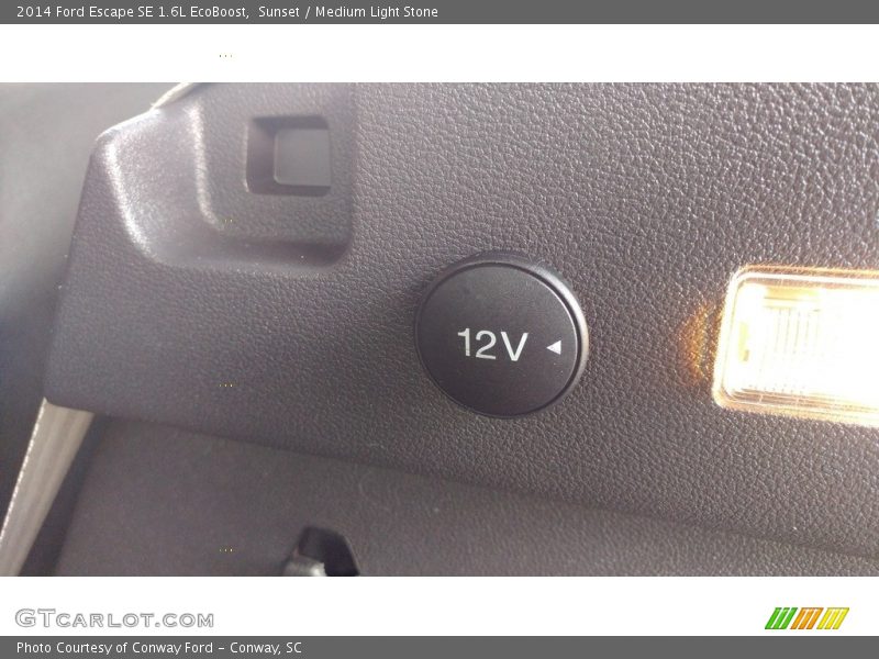 Sunset / Medium Light Stone 2014 Ford Escape SE 1.6L EcoBoost