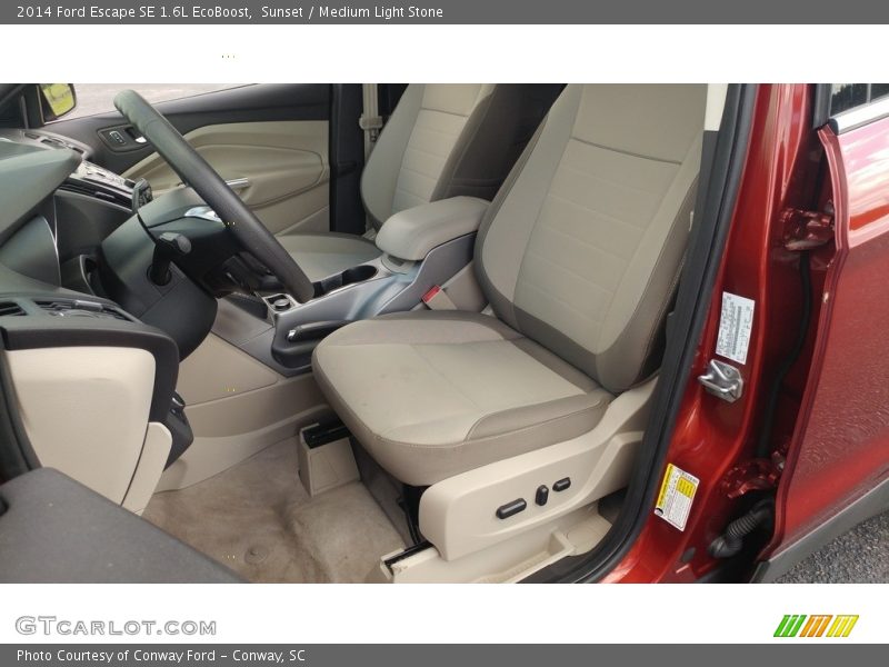 Sunset / Medium Light Stone 2014 Ford Escape SE 1.6L EcoBoost