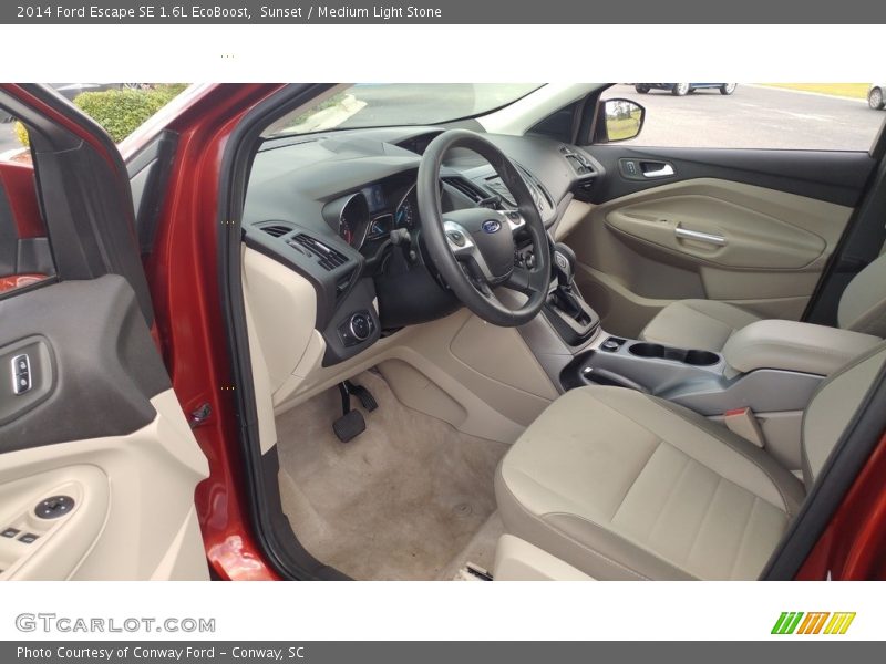 Sunset / Medium Light Stone 2014 Ford Escape SE 1.6L EcoBoost