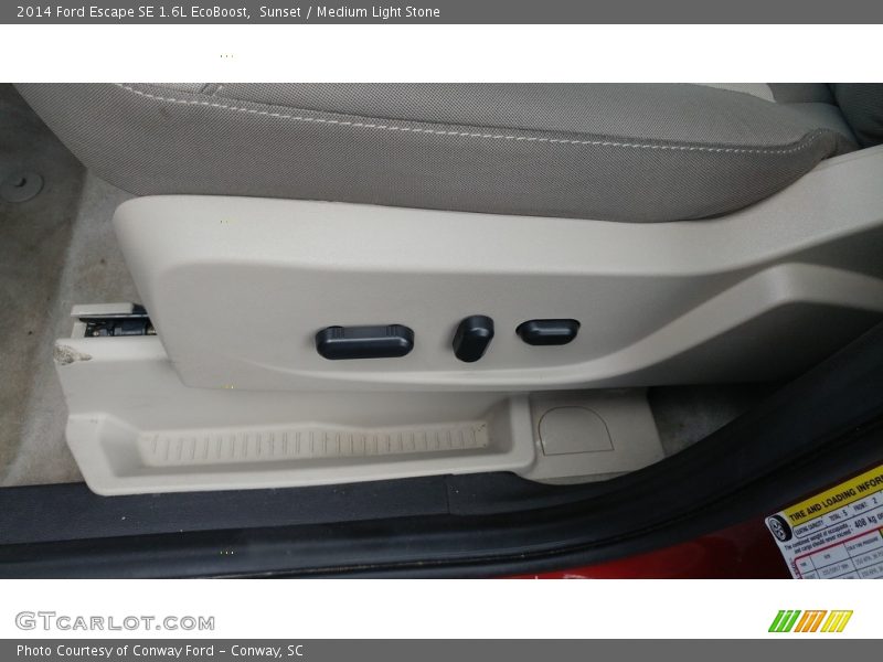 Sunset / Medium Light Stone 2014 Ford Escape SE 1.6L EcoBoost