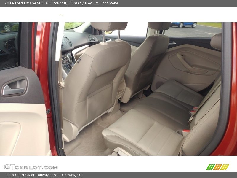Sunset / Medium Light Stone 2014 Ford Escape SE 1.6L EcoBoost