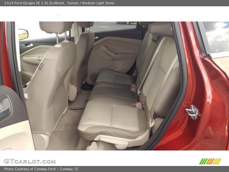 Sunset / Medium Light Stone 2014 Ford Escape SE 1.6L EcoBoost