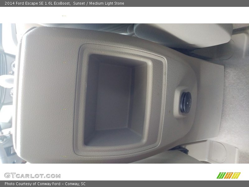 Sunset / Medium Light Stone 2014 Ford Escape SE 1.6L EcoBoost