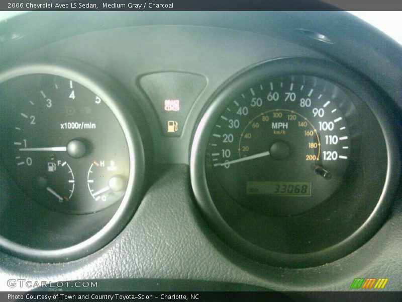 Medium Gray / Charcoal 2006 Chevrolet Aveo LS Sedan