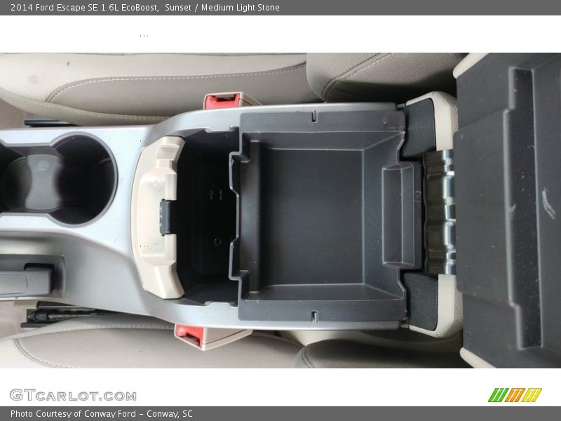 Sunset / Medium Light Stone 2014 Ford Escape SE 1.6L EcoBoost