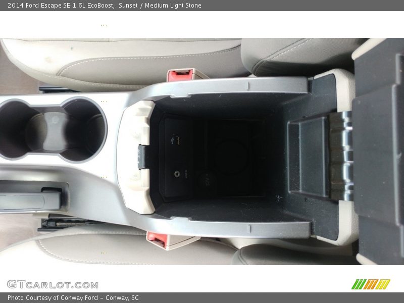 Sunset / Medium Light Stone 2014 Ford Escape SE 1.6L EcoBoost