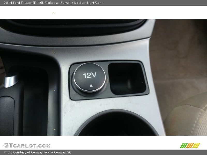 Sunset / Medium Light Stone 2014 Ford Escape SE 1.6L EcoBoost