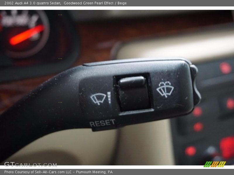 Goodwood Green Pearl Effect / Beige 2002 Audi A4 3.0 quattro Sedan