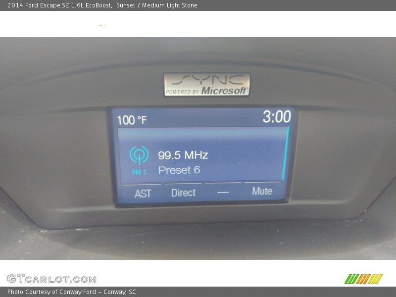 Sunset / Medium Light Stone 2014 Ford Escape SE 1.6L EcoBoost