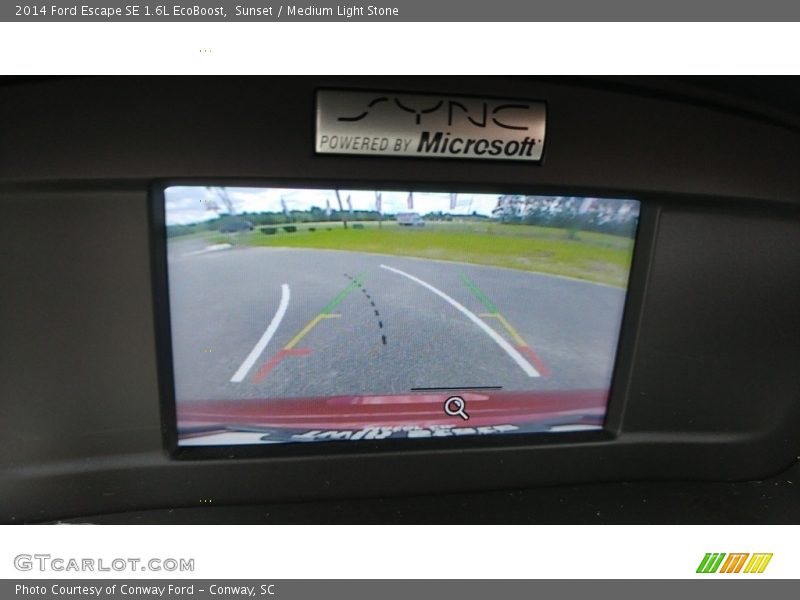 Sunset / Medium Light Stone 2014 Ford Escape SE 1.6L EcoBoost