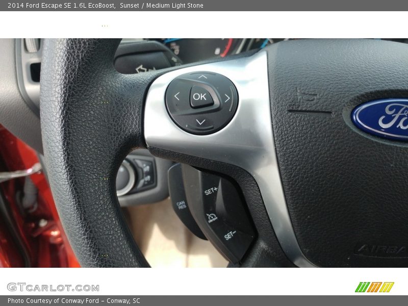 Sunset / Medium Light Stone 2014 Ford Escape SE 1.6L EcoBoost