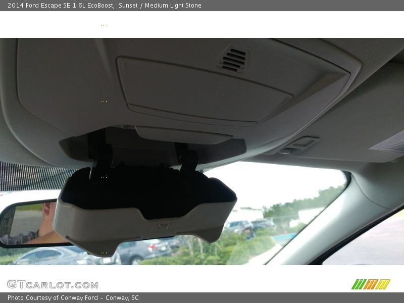 Sunset / Medium Light Stone 2014 Ford Escape SE 1.6L EcoBoost