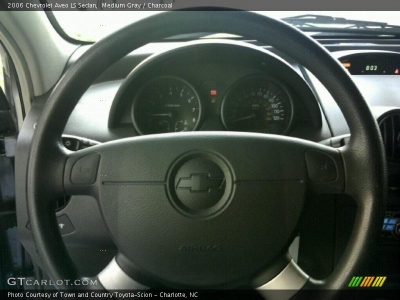 Medium Gray / Charcoal 2006 Chevrolet Aveo LS Sedan
