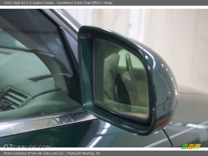 Goodwood Green Pearl Effect / Beige 2002 Audi A4 3.0 quattro Sedan