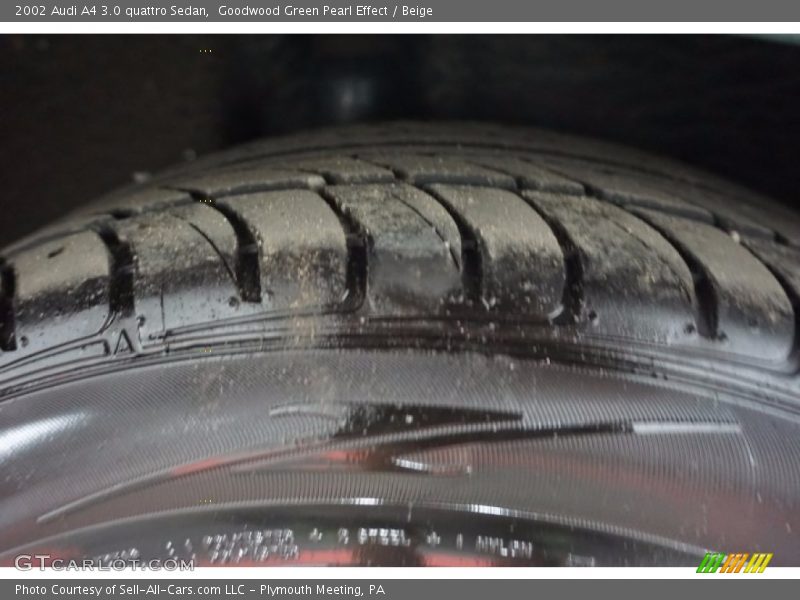 Goodwood Green Pearl Effect / Beige 2002 Audi A4 3.0 quattro Sedan