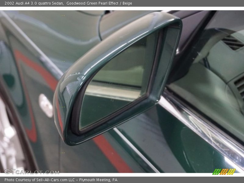 Goodwood Green Pearl Effect / Beige 2002 Audi A4 3.0 quattro Sedan