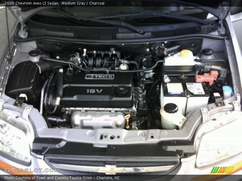 Medium Gray / Charcoal 2006 Chevrolet Aveo LS Sedan