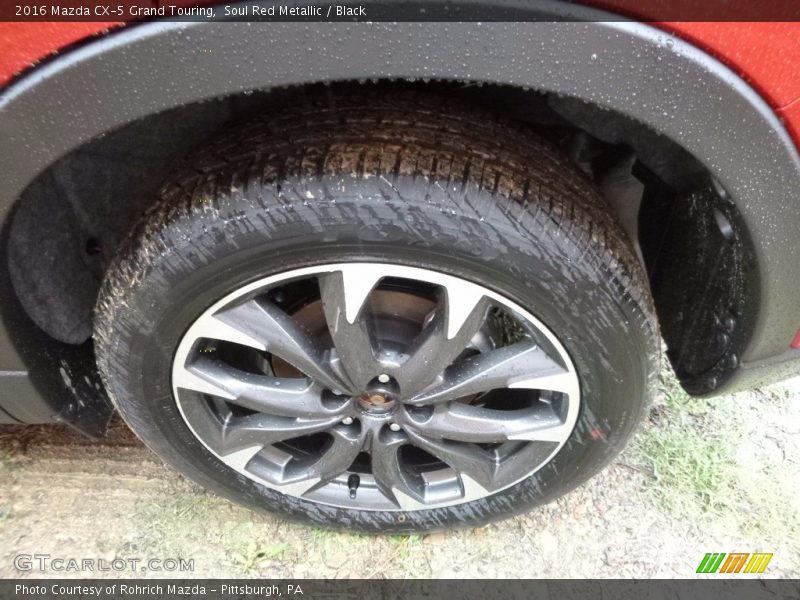 Soul Red Metallic / Black 2016 Mazda CX-5 Grand Touring