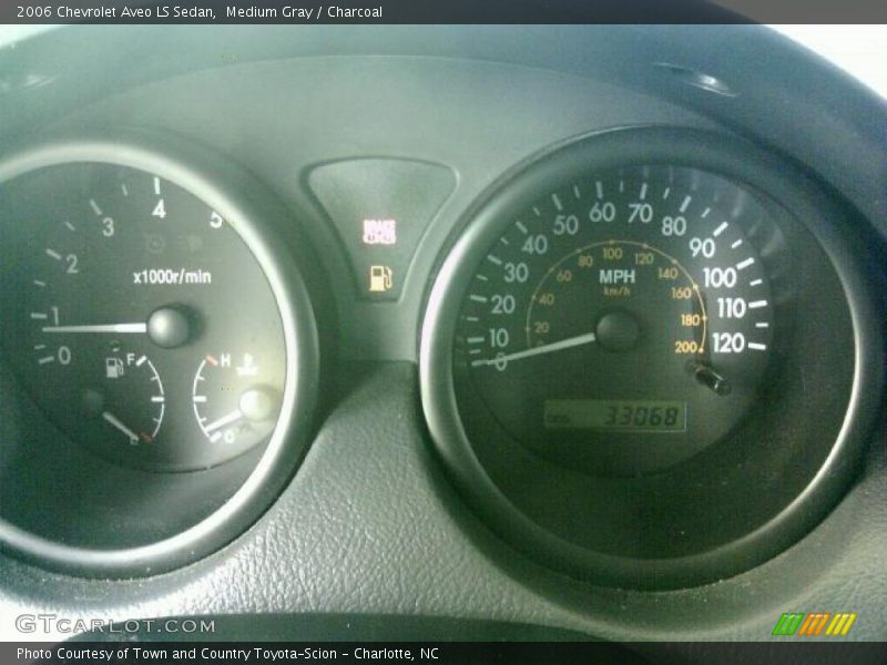 Medium Gray / Charcoal 2006 Chevrolet Aveo LS Sedan