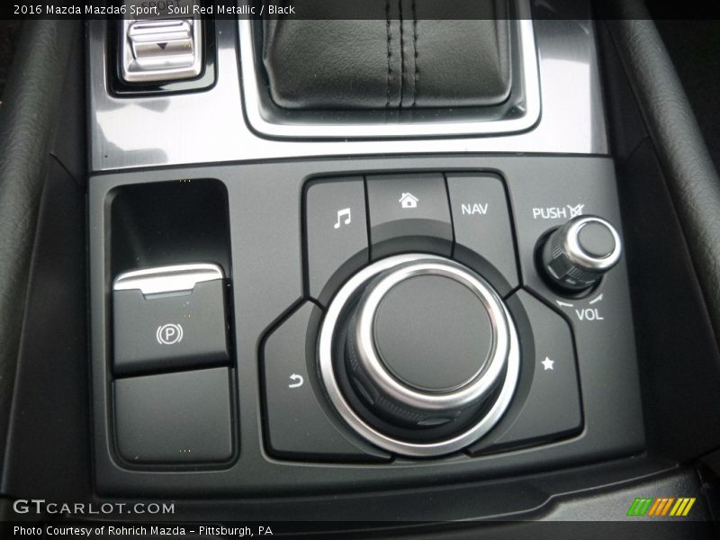 Soul Red Metallic / Black 2016 Mazda Mazda6 Sport