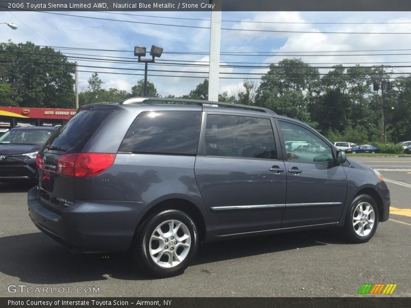 Nautical Blue Metallic / Stone Gray 2006 Toyota Sienna Limited AWD