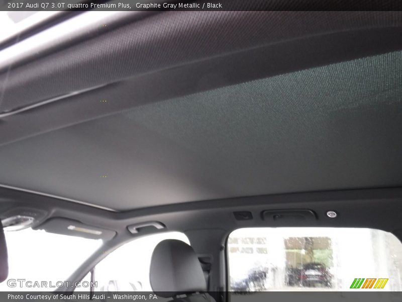 Graphite Gray Metallic / Black 2017 Audi Q7 3.0T quattro Premium Plus