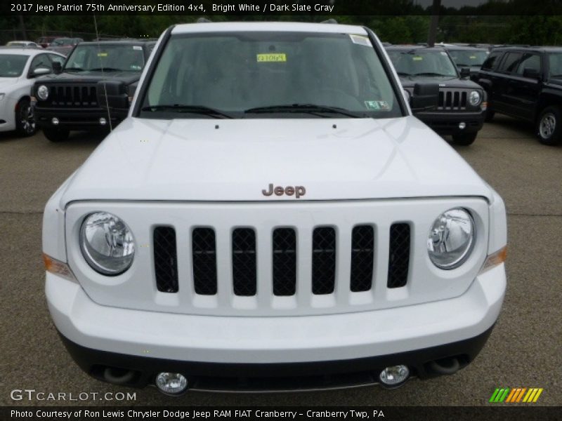 Bright White / Dark Slate Gray 2017 Jeep Patriot 75th Anniversary Edition 4x4