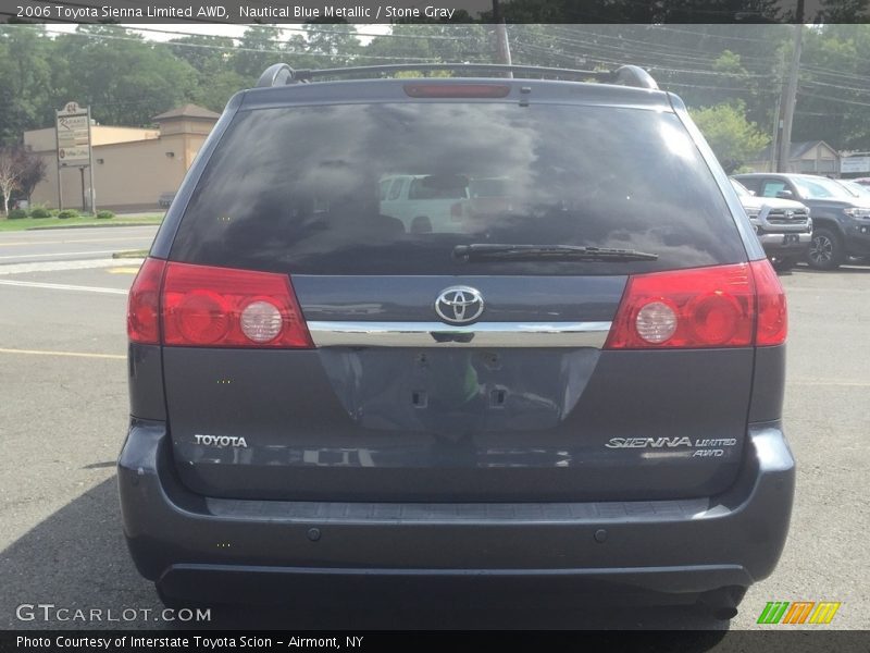 Nautical Blue Metallic / Stone Gray 2006 Toyota Sienna Limited AWD