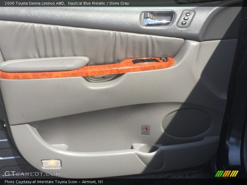 Nautical Blue Metallic / Stone Gray 2006 Toyota Sienna Limited AWD
