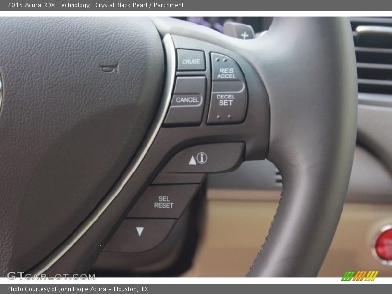 Crystal Black Pearl / Parchment 2015 Acura RDX Technology