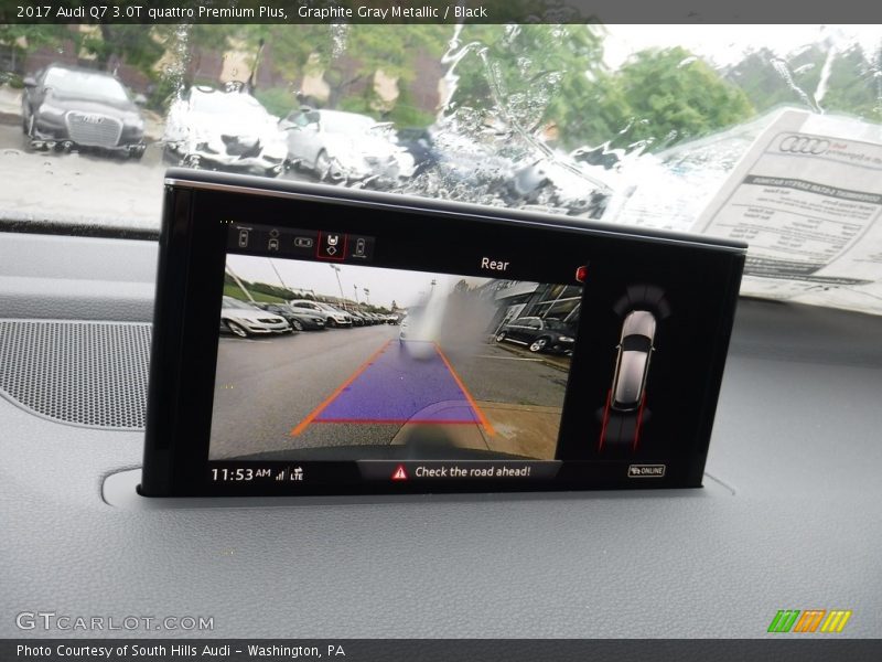 Graphite Gray Metallic / Black 2017 Audi Q7 3.0T quattro Premium Plus