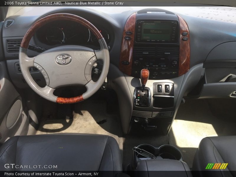 Nautical Blue Metallic / Stone Gray 2006 Toyota Sienna Limited AWD